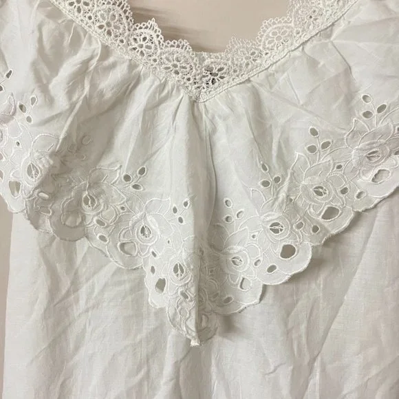 Medium- White Off-shoulder Mini Dress - Picture 5 of 9